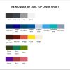 tank top color chart - Neck Deep Shop